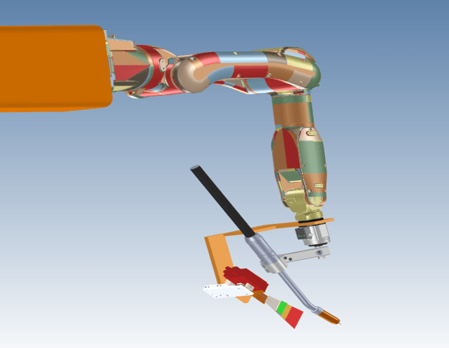 The drum blade welding machine